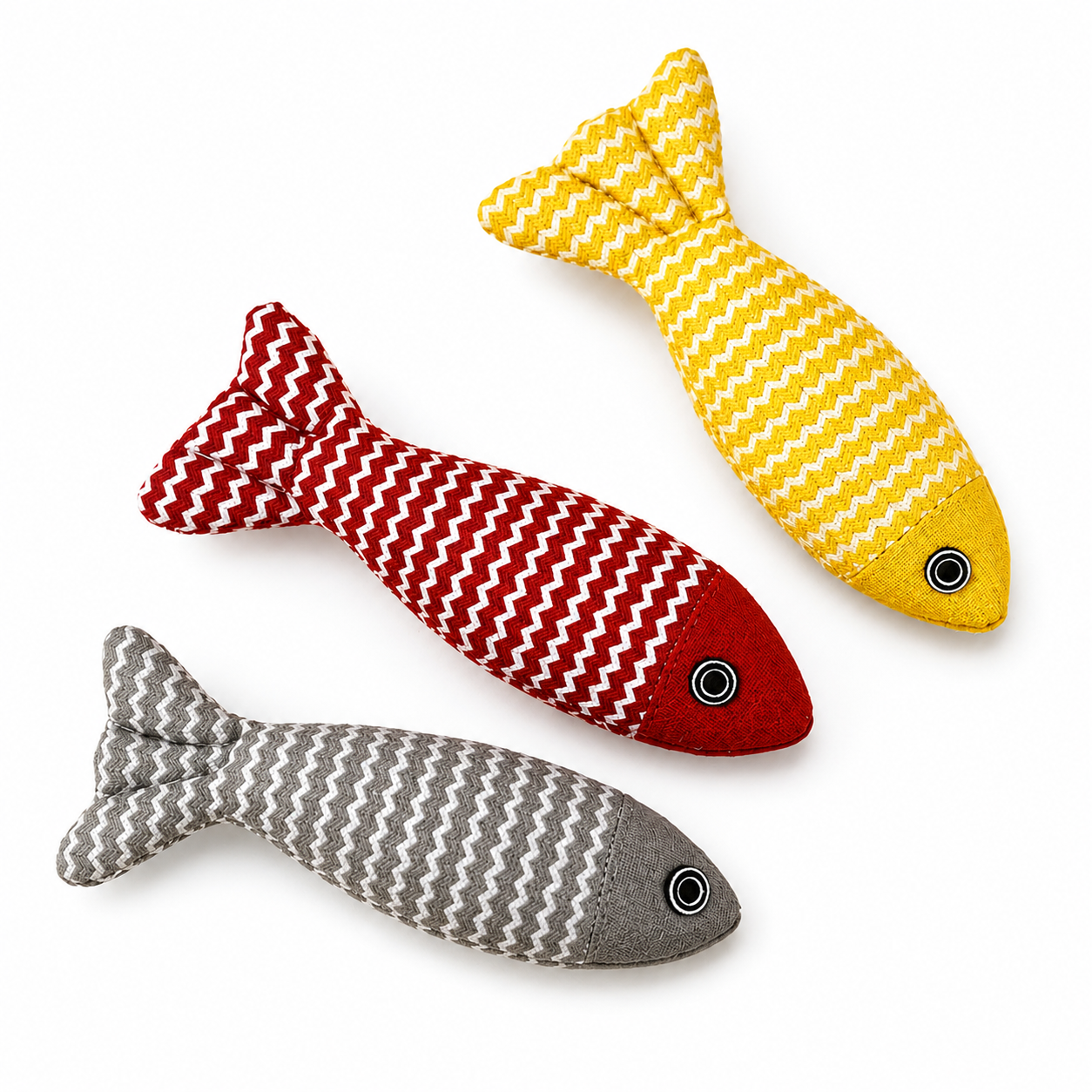Plush Fish Catnip Toys