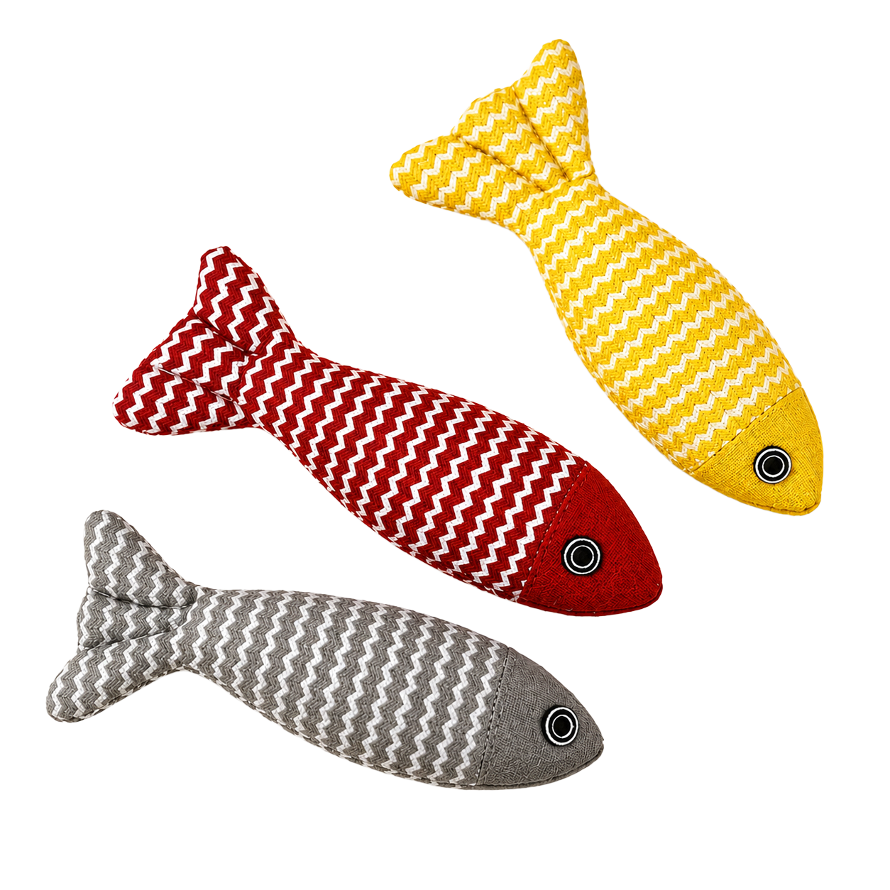Plush Fish Catnip Toys