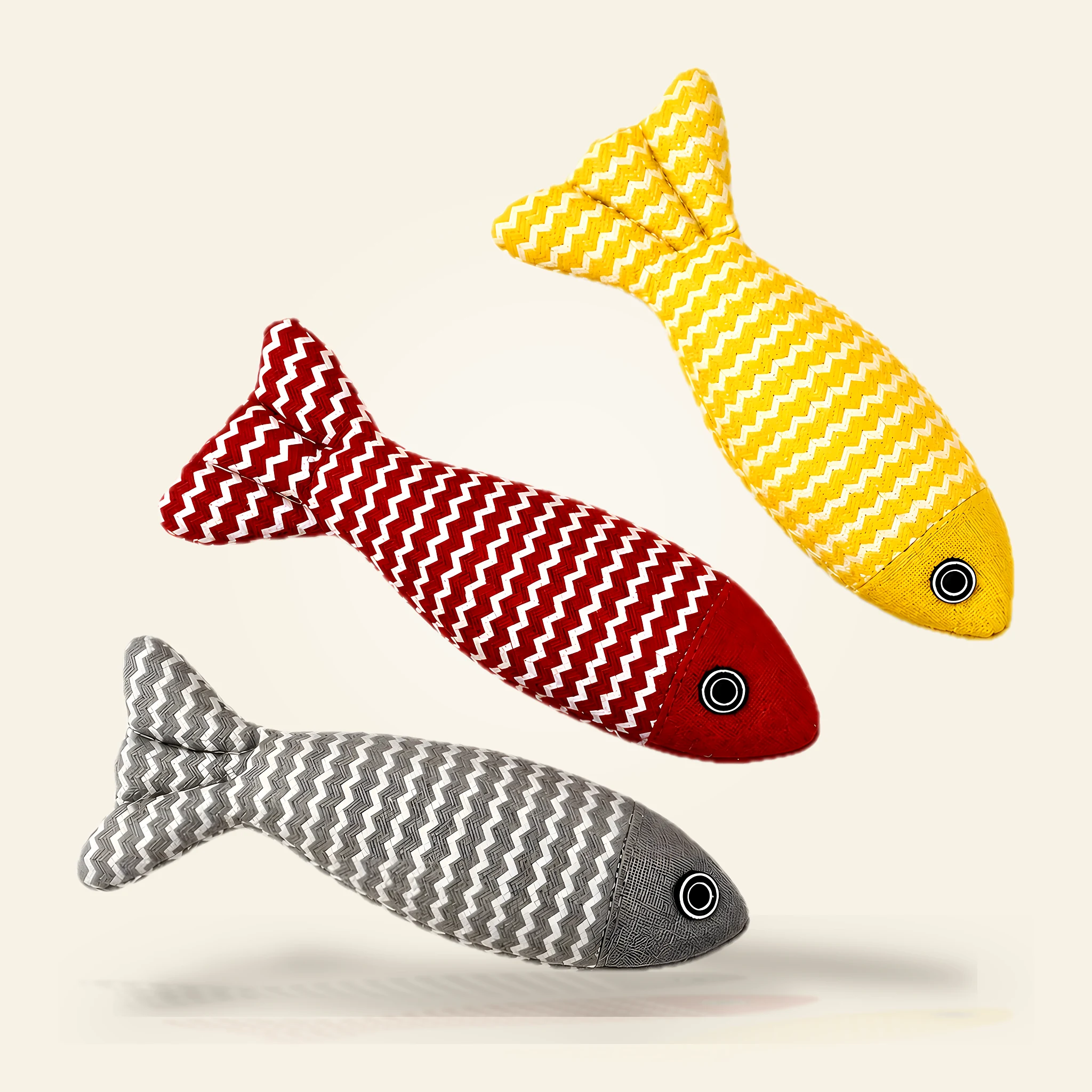 Plush Fish Catnip Toys